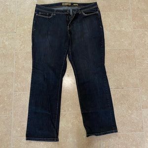 Old Navy Stretch Jeans Plus Size 22 Straight Leg Just Below Waist 30” inseam